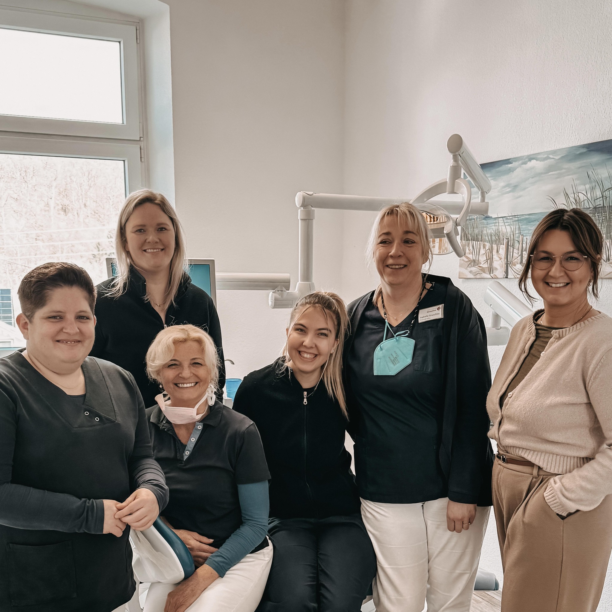Das Team der Zahnarztpraxis Gruschka